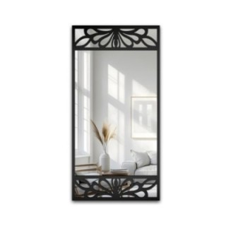 Miroir rectangulaire avec décor ajouré en MDF – VERONELLE SERENEO 100x200