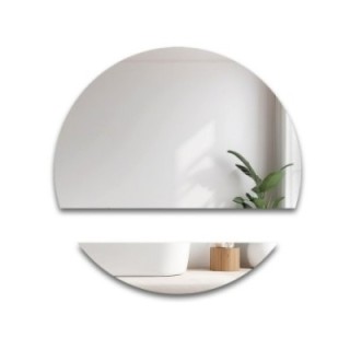 Miroir de salle de bains rond en deux parties - WIRO