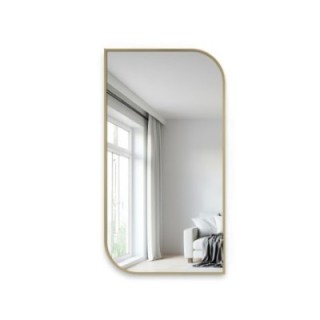 Miroir cadre MDF doré SLIM - TEARDROP -  Couleur du cadre au choix