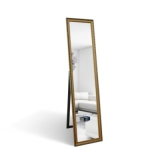 Miroir sur pied dans un cadre en bois décoratif - 4001 - couleur du cadre au choix