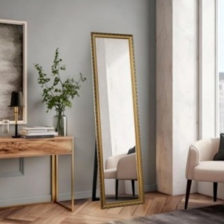 Miroir sur pied dans un cadre en bois décoratif - 4001 - couleur du cadre au choix