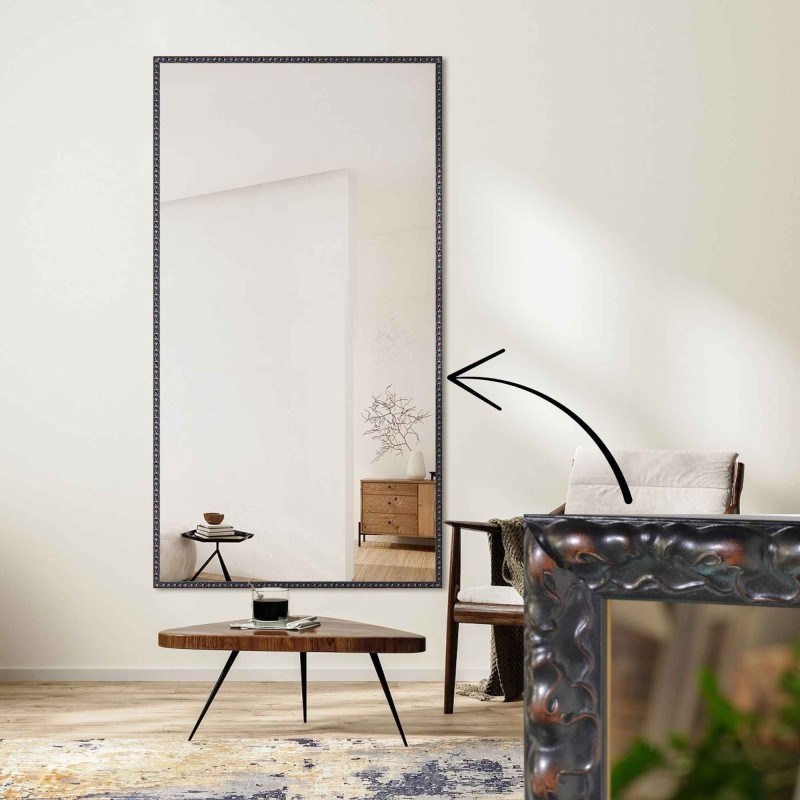 Miroir dans un cadre en bois – 3901 – couleur du cadre au choix