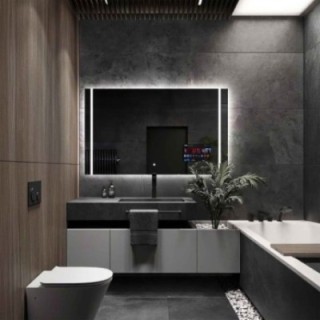 FLAWIA SMART LED - miroir connecté avec lignes LED | Alfaram