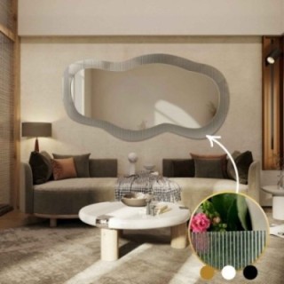 Miroir décoratif sur verre ornemental Estriado – LUXORA GLASORI