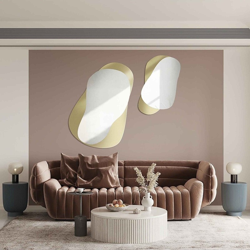 Miroirs décoratifs sur verre ornemental Master Point – LUXORA GRAVELO