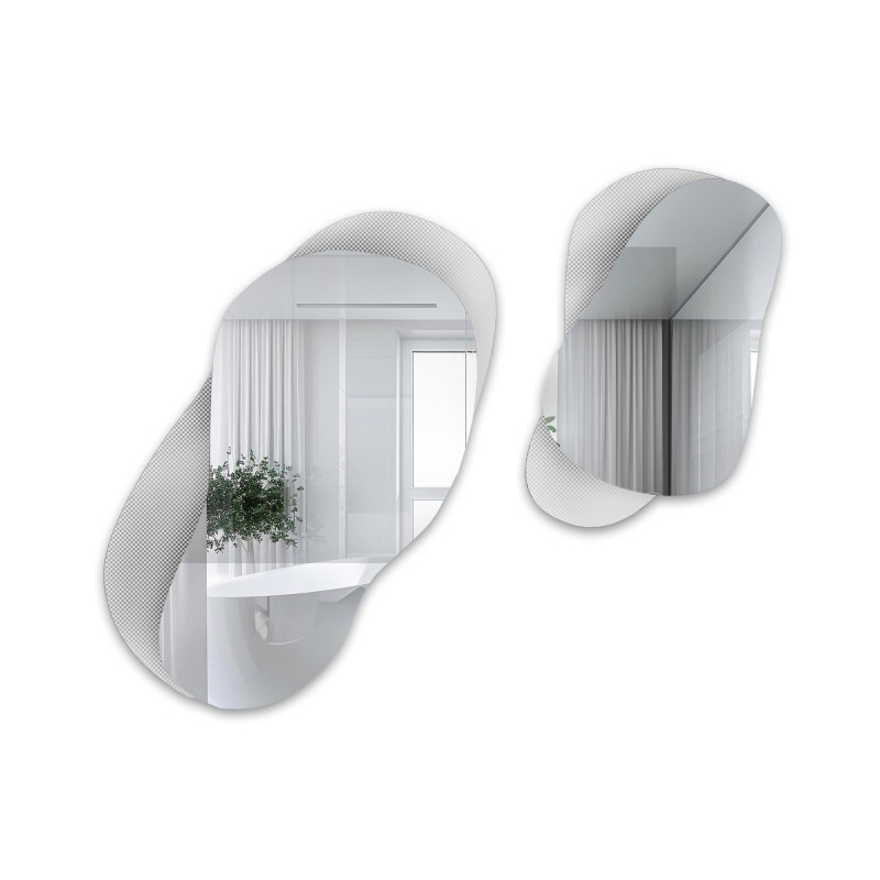 Miroirs décoratifs sur verre ornemental Master Point – LUXORA GRAVELO