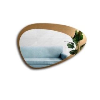 Panneau bicolore en miroir organique - KALCYT