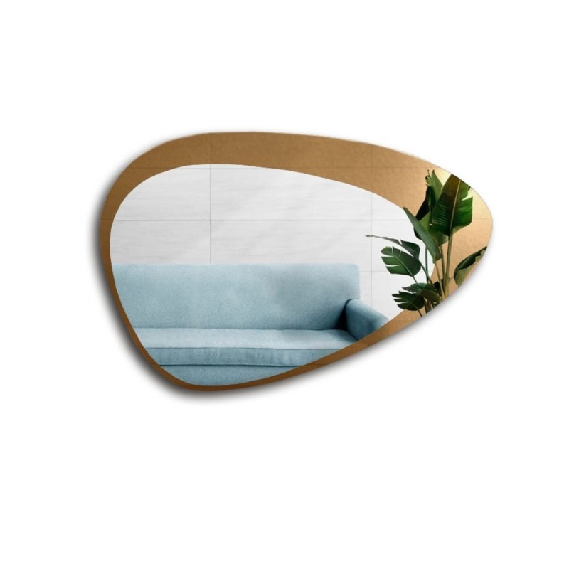 Panneau bicolore en miroir organique - KALCYT