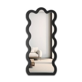 Miroir irrégulier dans un cadre en mdf - BLOBS WAVE