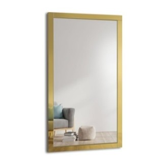 Miroir dans un cadre décoratif en or brillant - KARAT