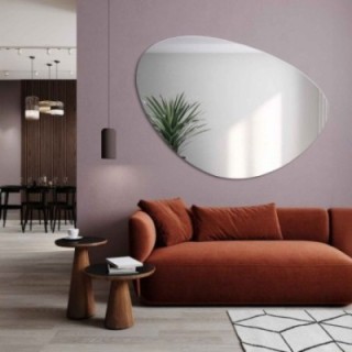 Miroir de salle de bain de forme irrégulière - OBSYDIAN