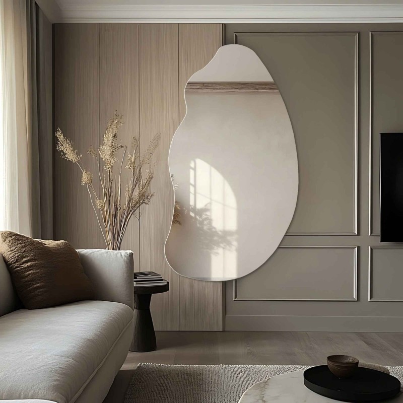 Miroir décoratif de forme organique - TOPAZ