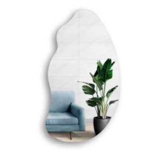 Miroir décoratif de forme organique - TOPAZ