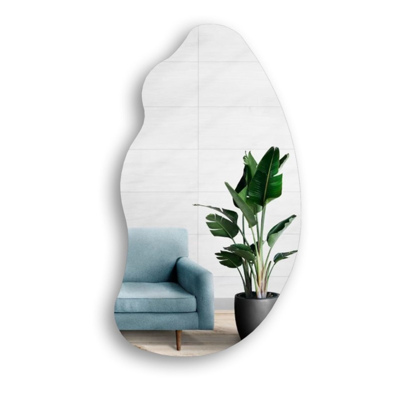 Miroir décoratif de forme organique - TOPAZ