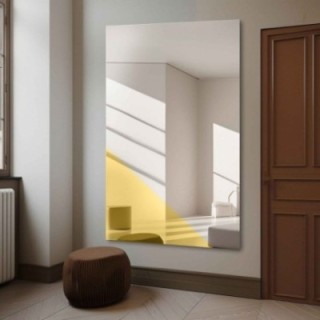 Grand panneau décoratif miroir coloré - TORI
