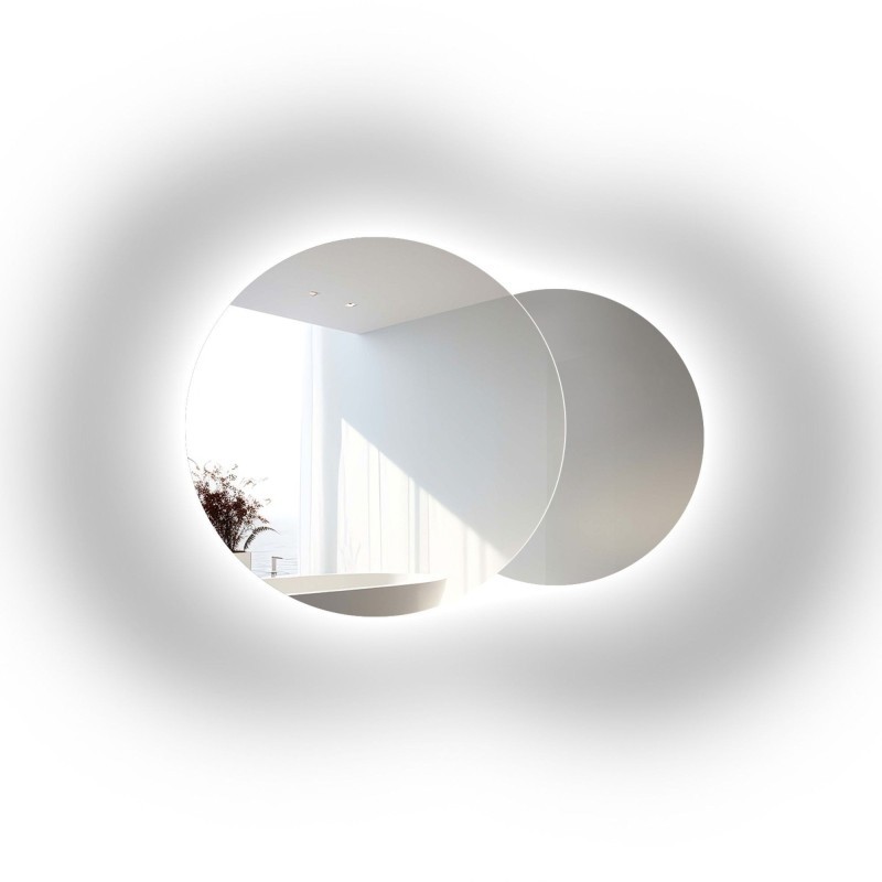 Set de miroirs de salle de bain avec éclairage - UNIVERSE LED