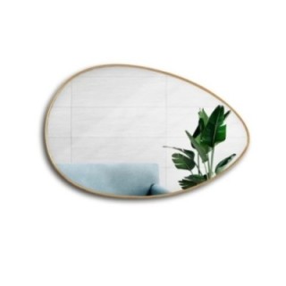 Miroir organique en MDF or SLIM- ZOE - couleur du cadre au choix