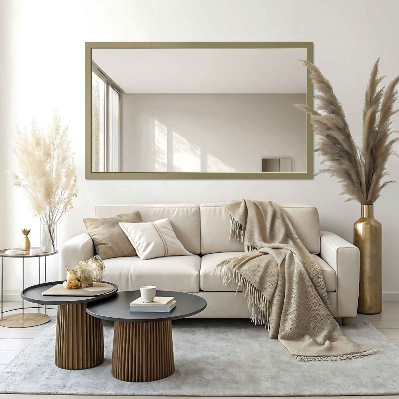 Miroir avec cadre en bois – 6901 – couleur du cadre au choix