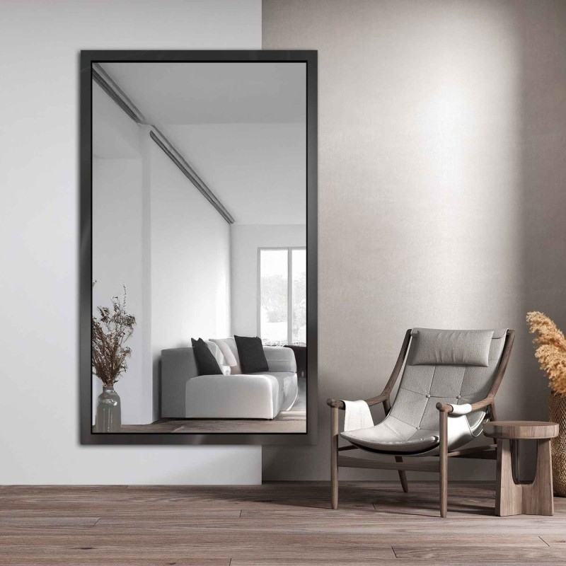 Miroir avec cadre en bois – 6901 – couleur du cadre au choix