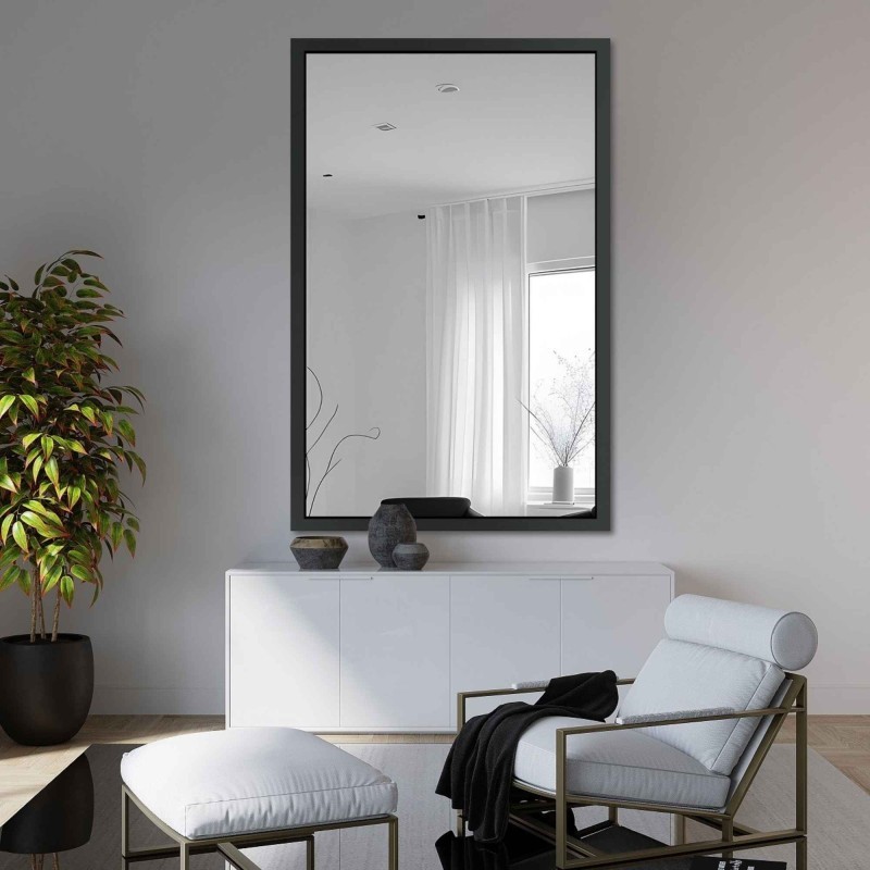 Miroir avec cadre en bois – 6901 – couleur du cadre au choix