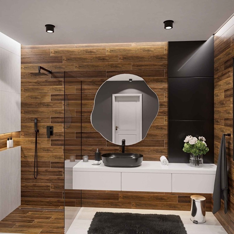 Miroir décoratif de forme organique - CYRKON