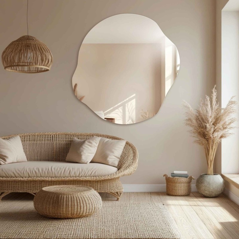 Miroir décoratif de forme organique - CYRKON