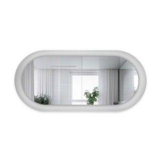 Miroir ovale décoratif sur verre ornemental Master Point - LUXORA ORNATE