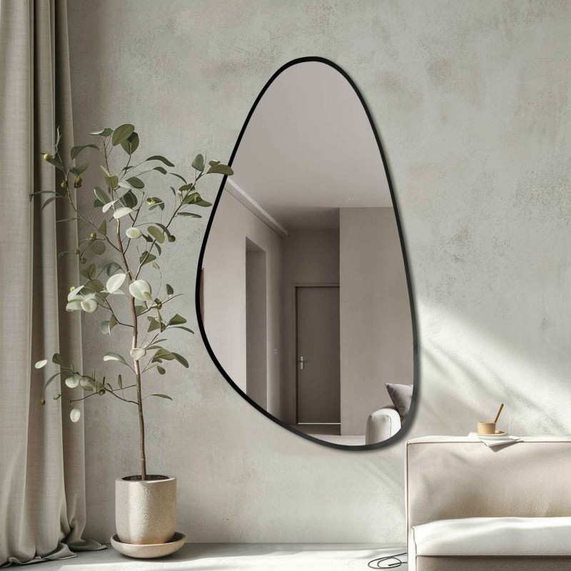 Miroir de forme irrégulière dans un cadre - SYDERYT DANS UN CADRE