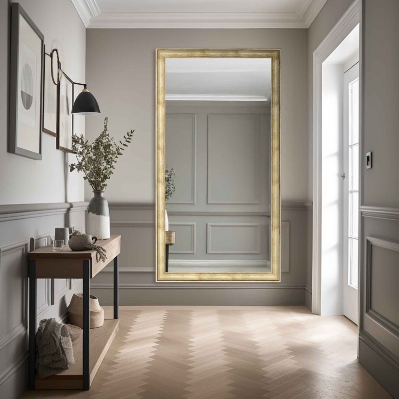 Miroir dans un cadre en bois doré - 5401008