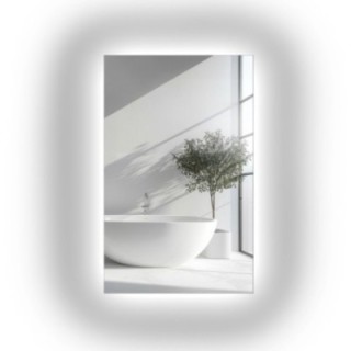 Miroir rectangulaire pour la salle de bains avec éclairage - AGIS LED