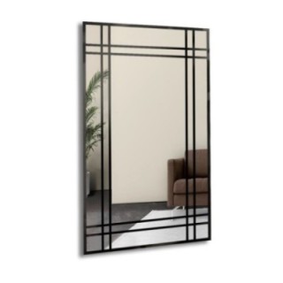Miroir verrière rectangulaire avec croisillons – DEMETER BIS