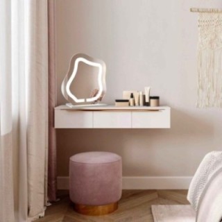 Miroir cosmétique avec éclairage sablé - FLOW LED PETITE
