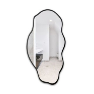 Miroir organique dans un cadre - LOLIT DANS UN CADRE