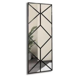 Miroir Loft avec meneaux - OLIMPIA - couleur du cadre au choix