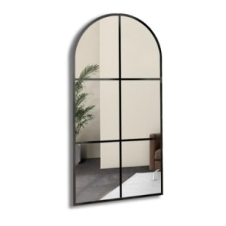 Miroir Loft avec meneaux en MDF - ROMEO - couleur du cadre au choix