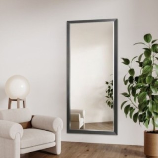 Miroir dans un cadre élégant brun et argenté- 5201002