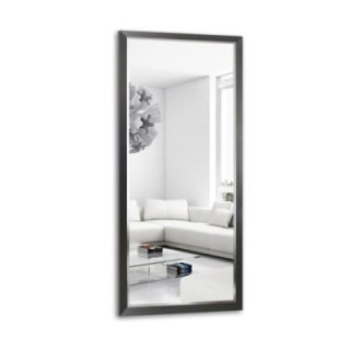 Miroir dans un cadre élégant brun et argenté- 5201002