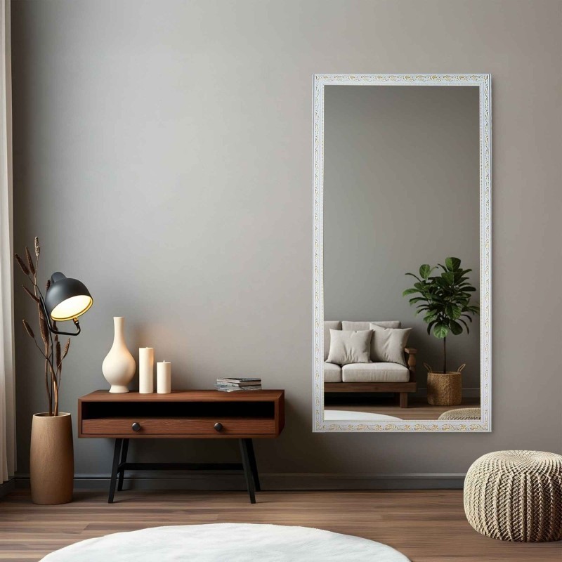 Miroir dans un cadre ornementé décoré - 7004002