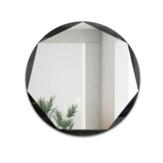 Miroir à sept faces dans un cadre circulaire - HEPTO