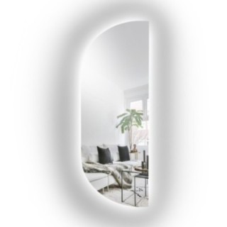 Miroir de forme irrégulière avec éclairage - NOE LED