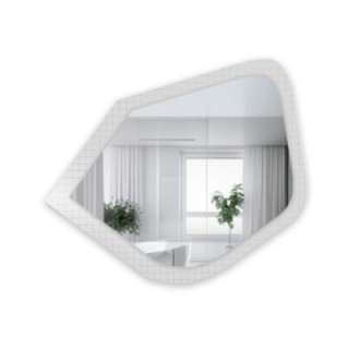 Miroir décoratif sur verre ornemental Master Flex - LUXORA PRISTAL