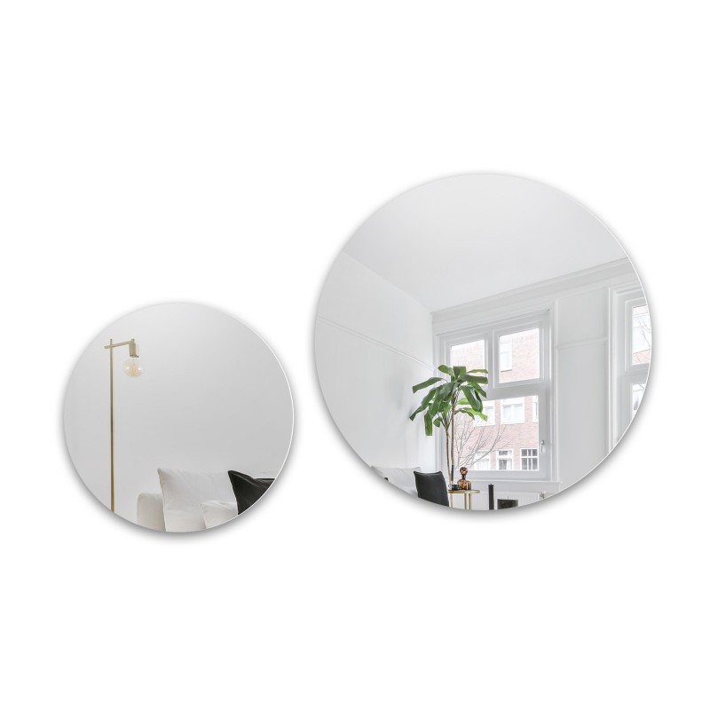 Set de miroirs de salle de bain ronds - SET DE CERCLES