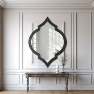 Miroir mural rétro avec cadre - GRACE