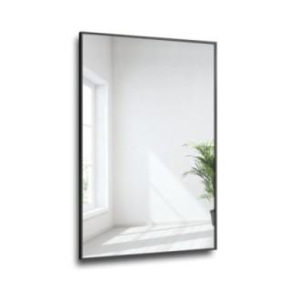 Miroir rectangulaire dans un cadre minimaliste doré - 1201 - couleur du cadre au choix