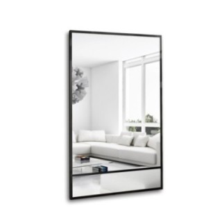 Miroir Loft avec meneaux - NORDI - couleur du cadre au choix