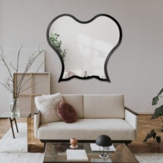 Miroir de forme organique dans un cadre en mdf - OCTOPUS