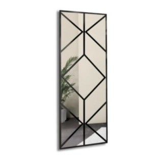 Miroir Loft avec meneaux - OLIMPIA - couleur du cadre au choix