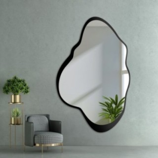 Miroir de forme irrégulière dans un cadre en mdf - POCO IN A FRAME