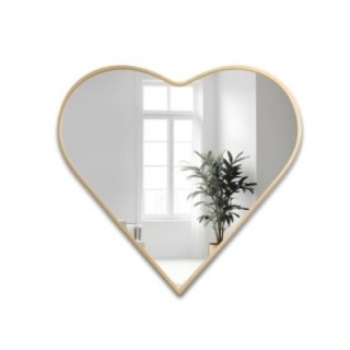 Miroir dans un cadre MDF - HEART - couleur du cadre au choix