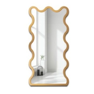 Miroir irrégulier dans un cadre en mdf - BLOBS TWIST